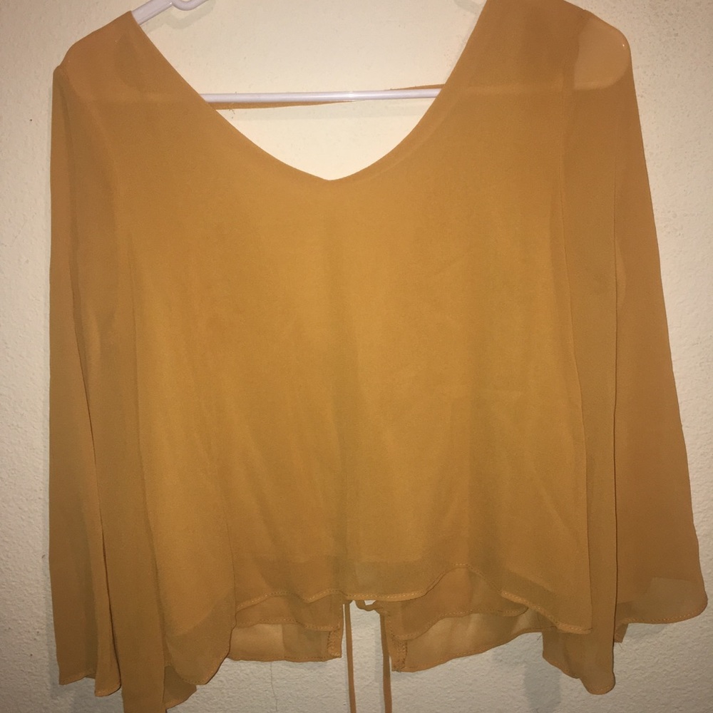 Yellow shirt